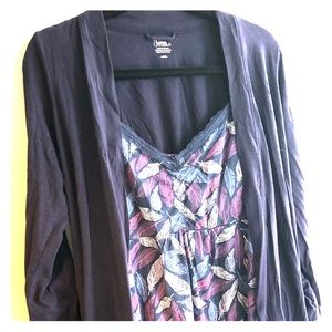 Maternity and Nursing Robe & Nightgown Set